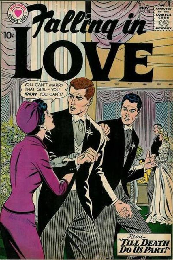 Falling in Love (1955) #38 cover