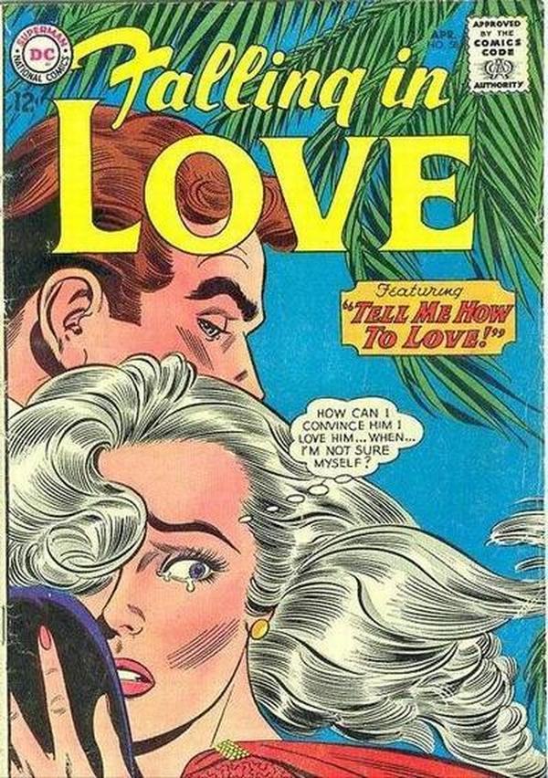 Falling in Love (1955) #58 cover