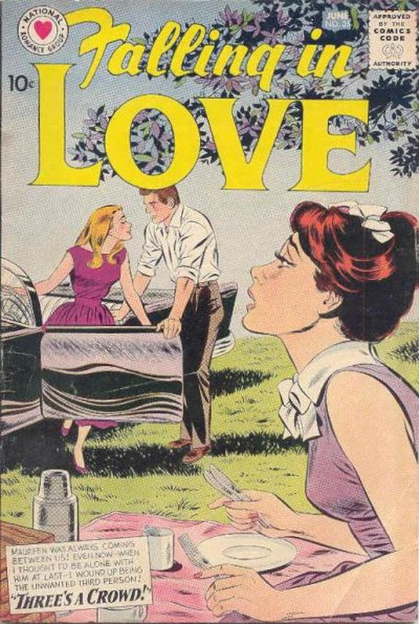 Falling in Love (1955) #35 cover