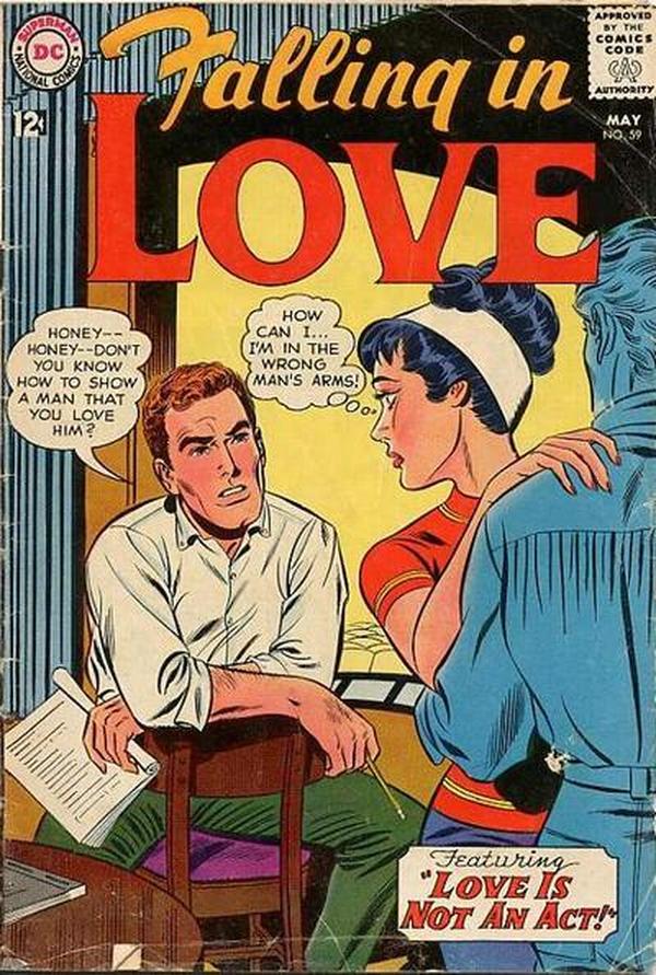 Falling in Love (1955) #59 cover