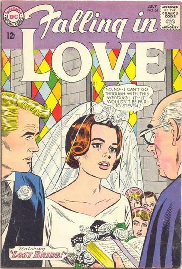 Falling in Love (1955) #68 cover