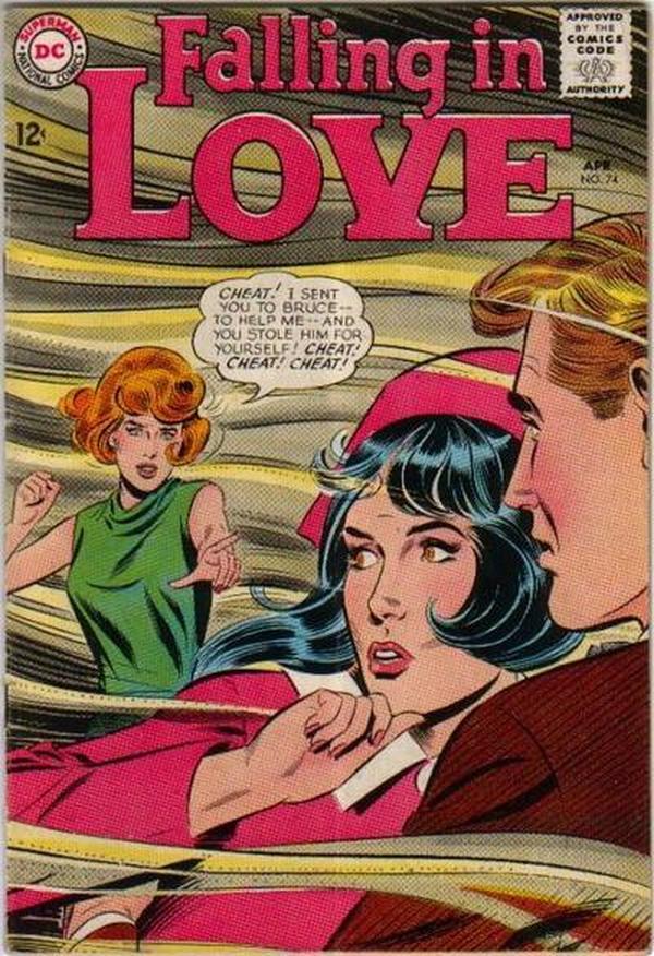 Falling in Love (1955) #74 cover