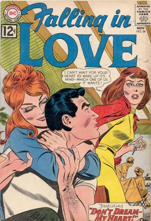 Falling in Love (1955) #54 cover