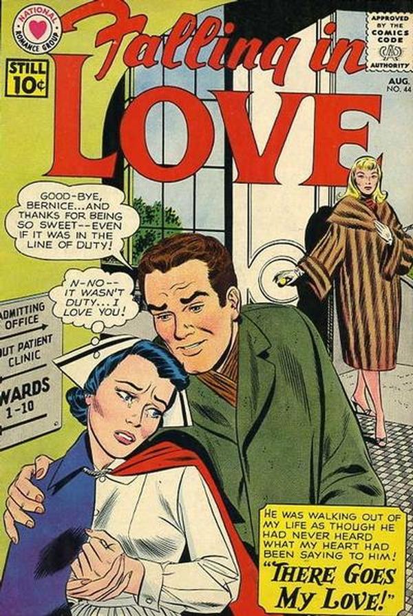 Falling in Love (1955) #44 cover