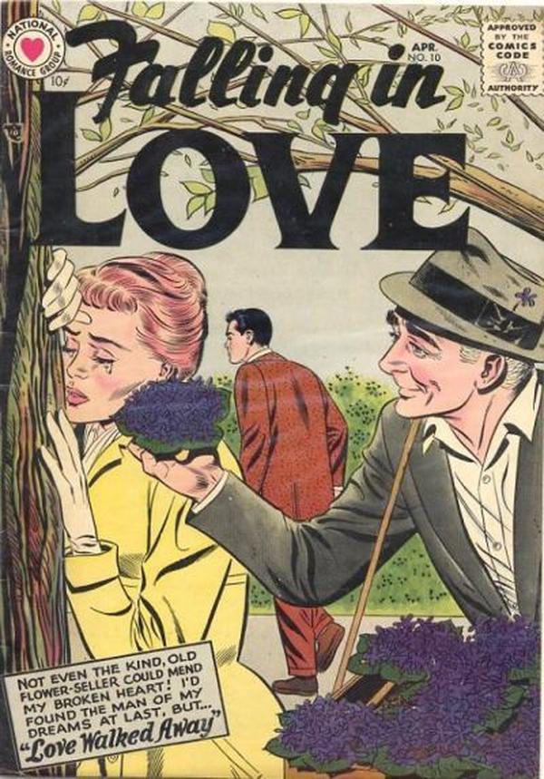 Falling in Love (1955) #10 cover