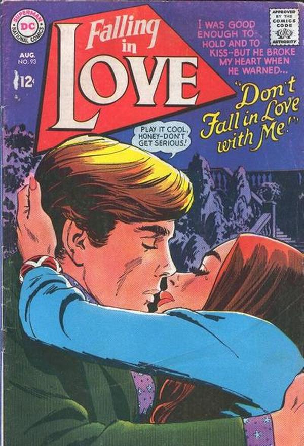 Falling in Love (1955) #93 cover