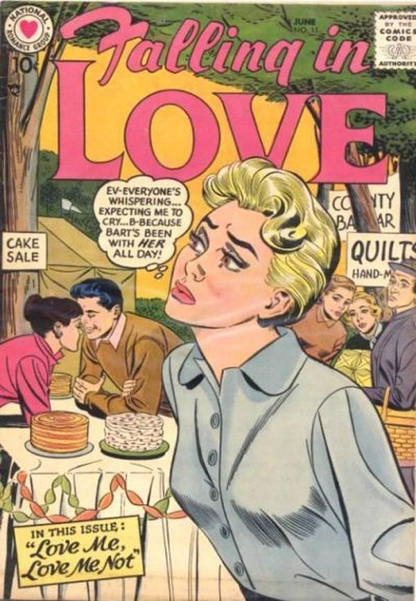 Falling in Love (1955) #11 cover
