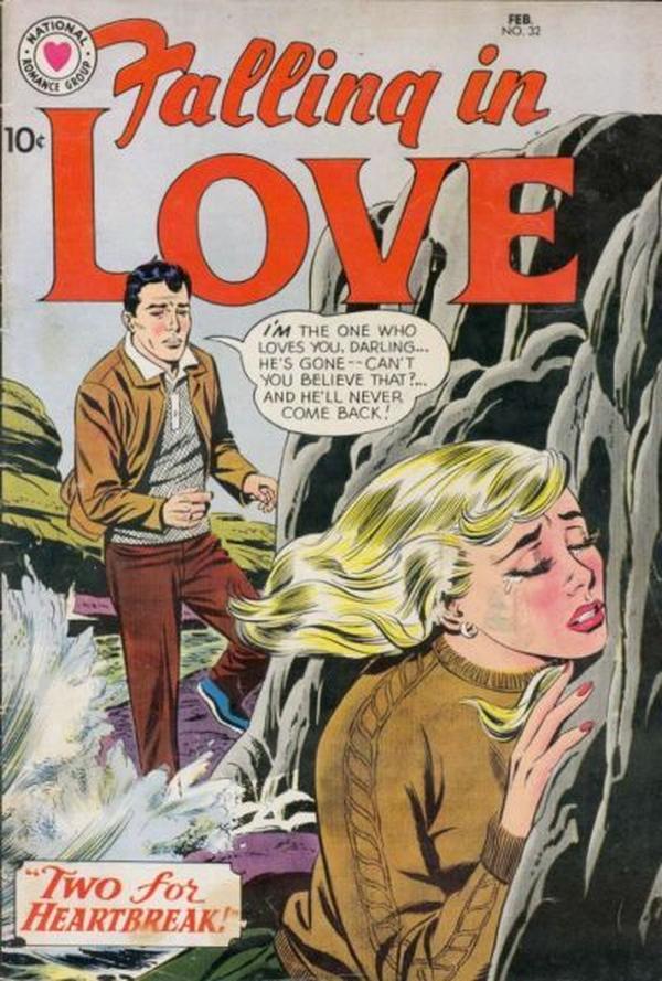 Falling in Love (1955) #32 cover