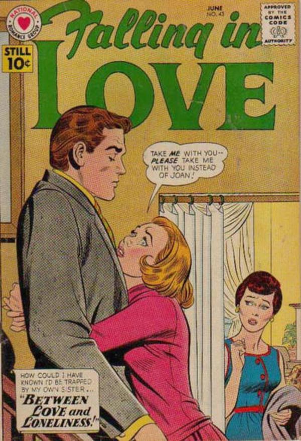 Falling in Love (1955) #43 cover