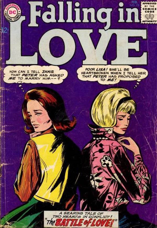Falling in Love (1955) #73 cover