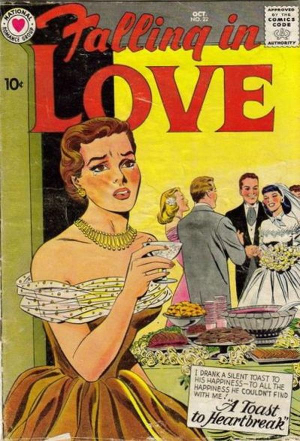 Falling in Love (1955) #22 cover