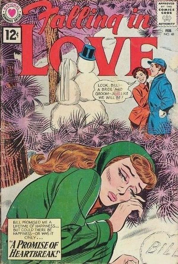 Falling in Love (1955) #48 cover