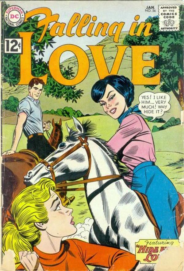 Falling in Love (1955) #56 cover