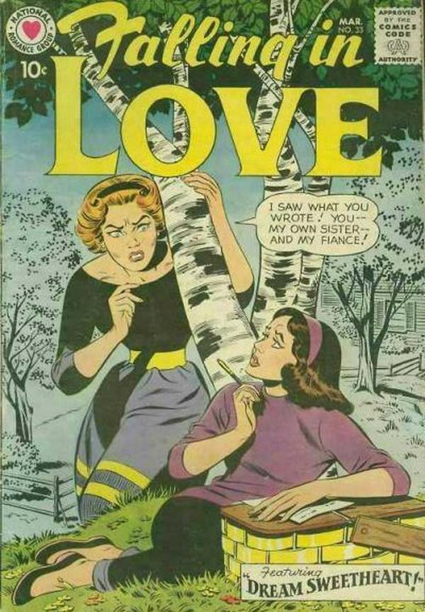 Falling in Love (1955) #33 cover
