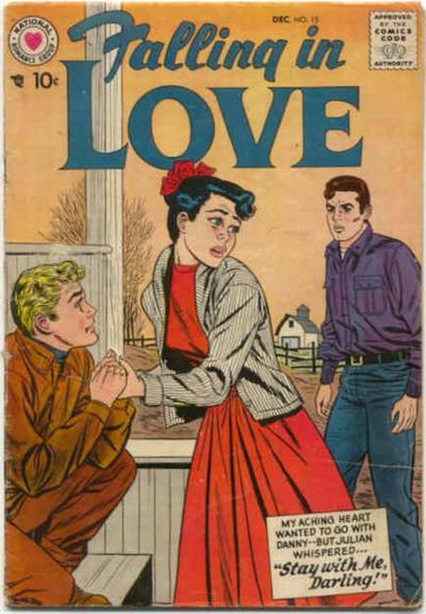Falling in Love (1955) #15 cover