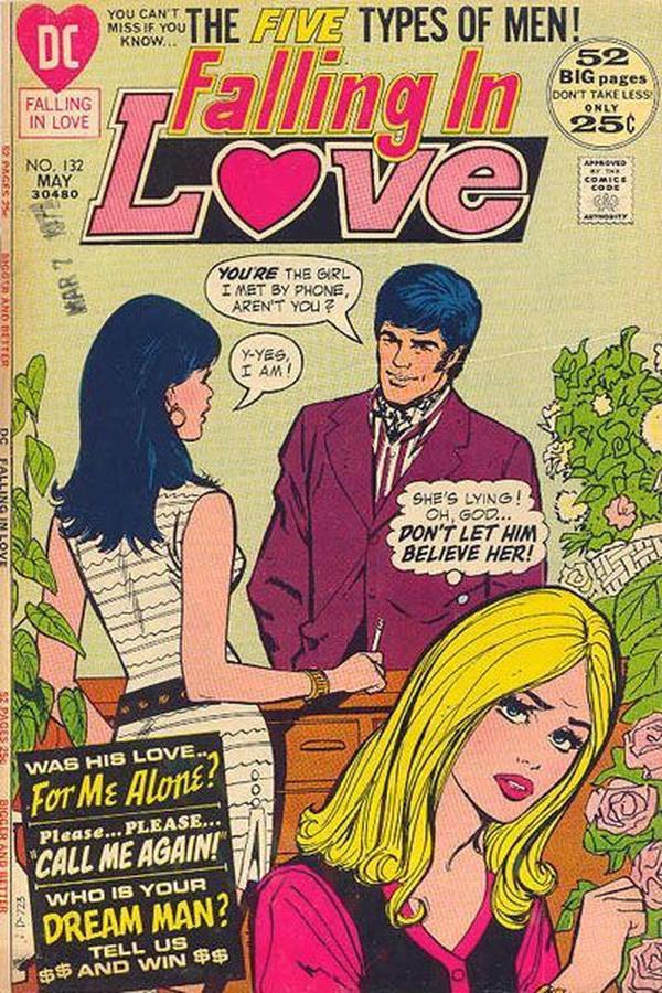 Falling in Love (1955) #132 cover