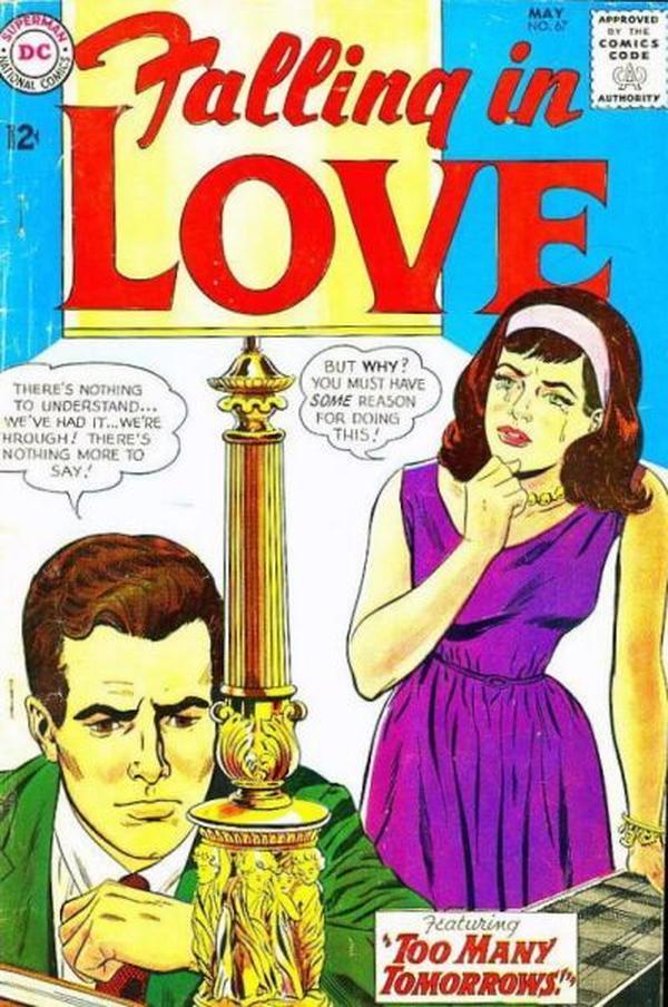 Falling in Love (1955) #67 cover