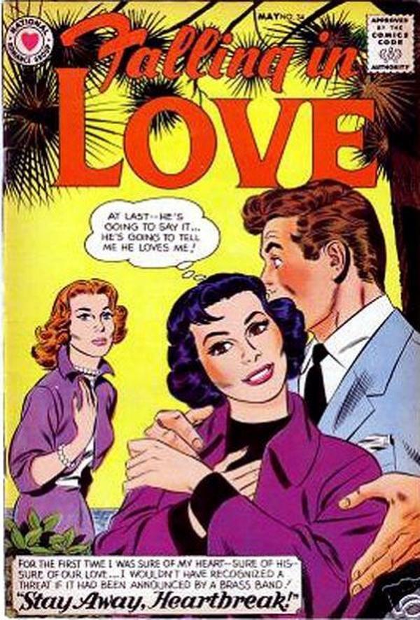 Falling in Love (1955) #34 cover