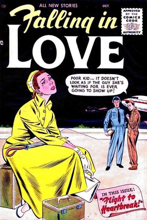 Falling in Love (1955) #1 cover