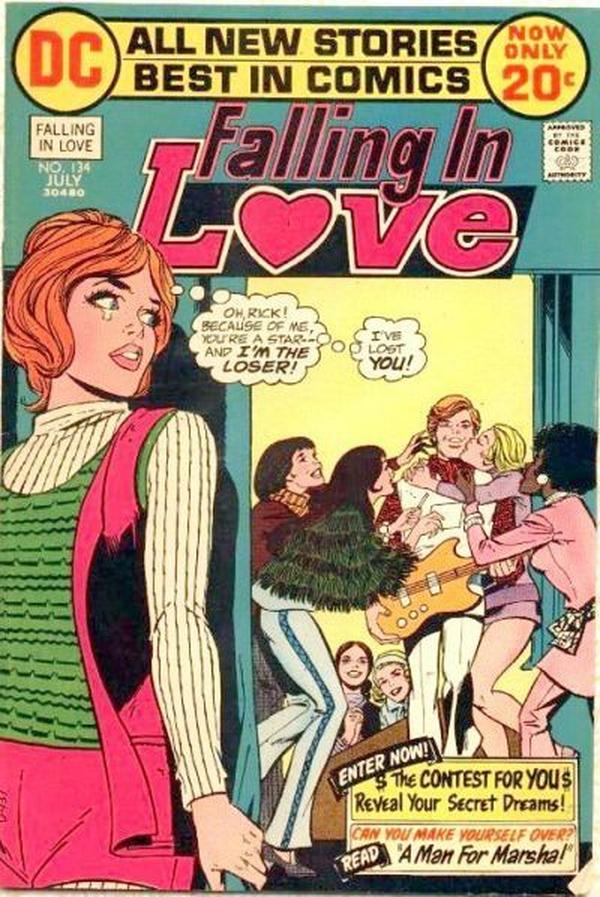 Falling in Love (1955) #134 cover