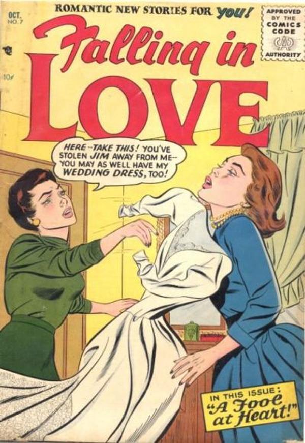 Falling in Love (1955) #7 cover