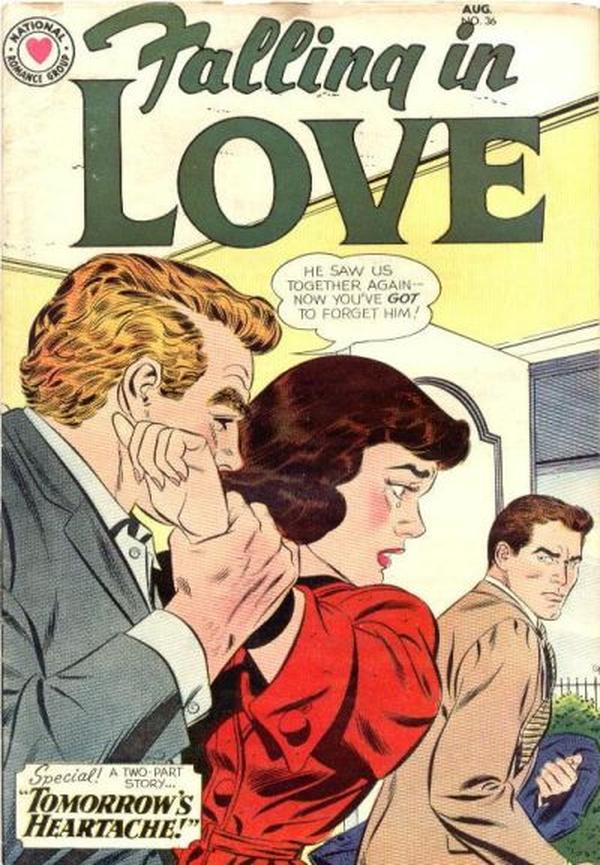 Falling in Love (1955) #36 cover