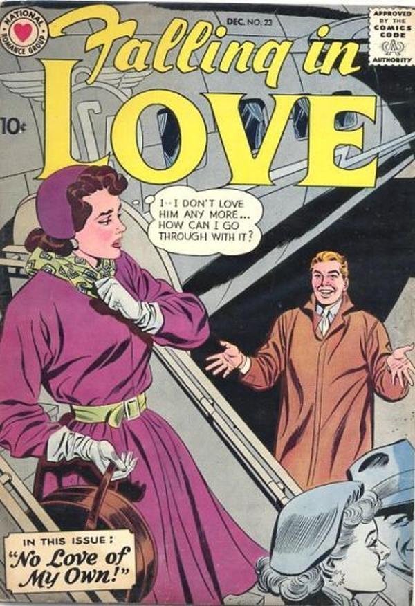 Falling in Love (1955) #23 cover