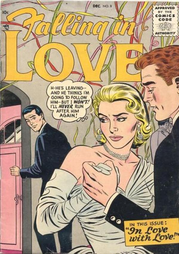 Falling in Love (1955) #8 cover