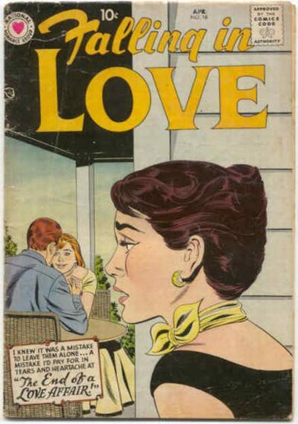 Falling in Love (1955) #18 cover