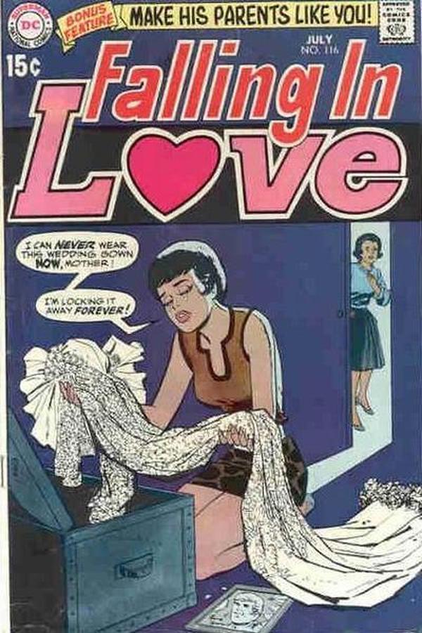Falling in Love (1955) #116 cover