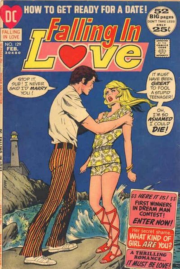 Falling in Love (1955) #129 cover