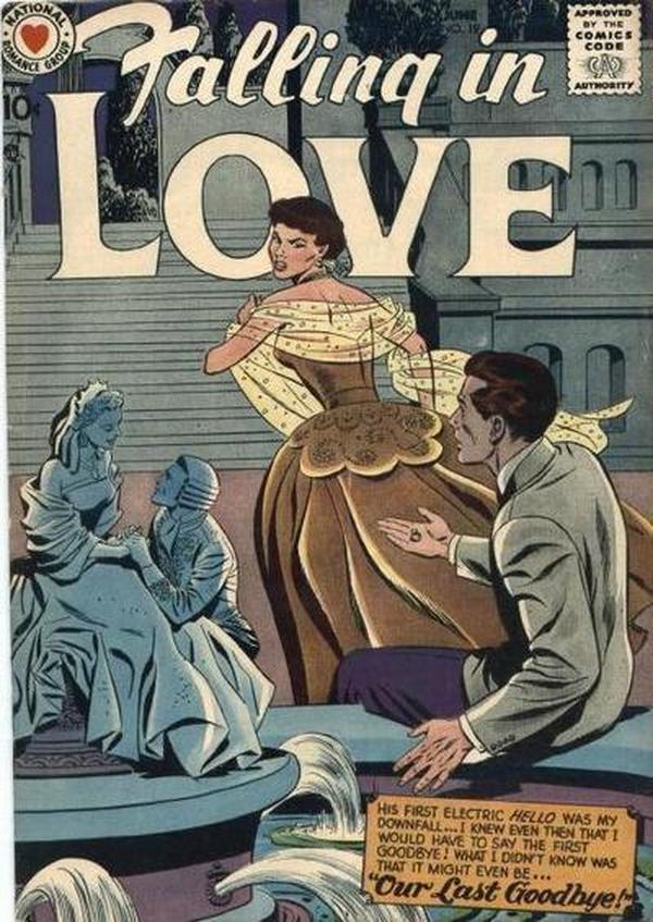 Falling in Love (1955) #19 cover