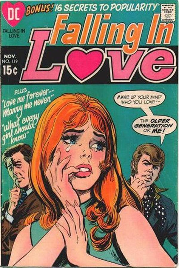 Falling in Love (1955) #119 cover
