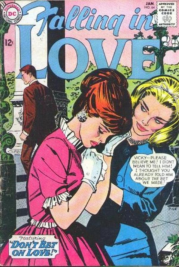 Falling in Love (1955) #64 cover