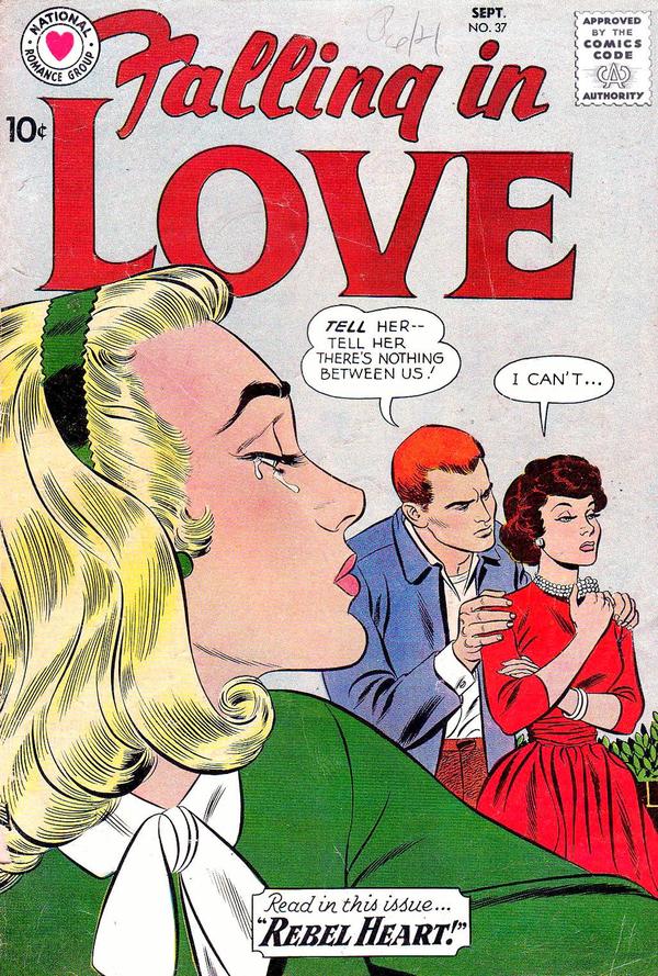 Falling in Love (1955) #37 cover