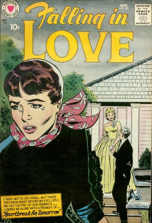Falling in Love (1955) #20 cover