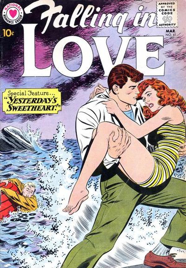 Falling in Love (1955) #41 cover