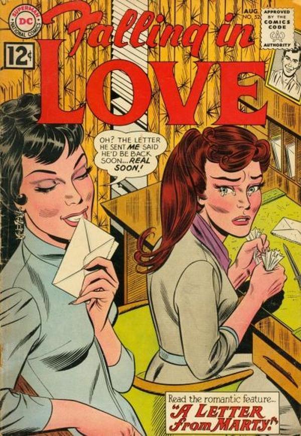 Falling in Love (1955) #52 cover