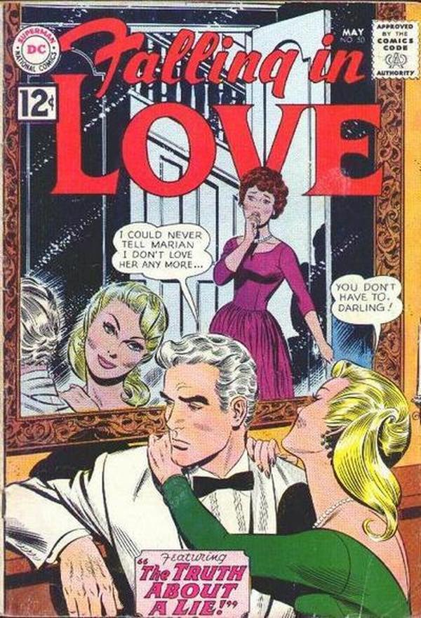 Falling in Love (1955) #50 cover