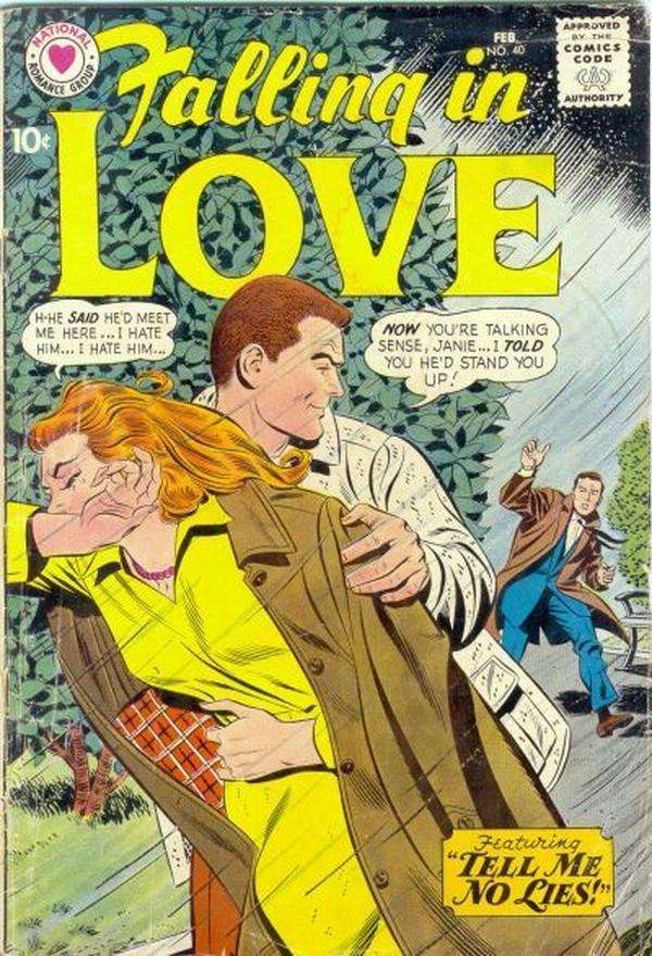Falling in Love (1955) #40 cover