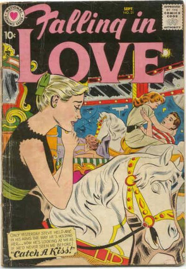 Falling in Love (1955) #21 cover