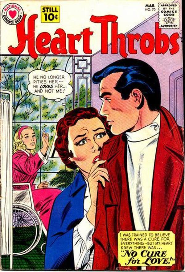 Heart Throbs (1957) #70 cover