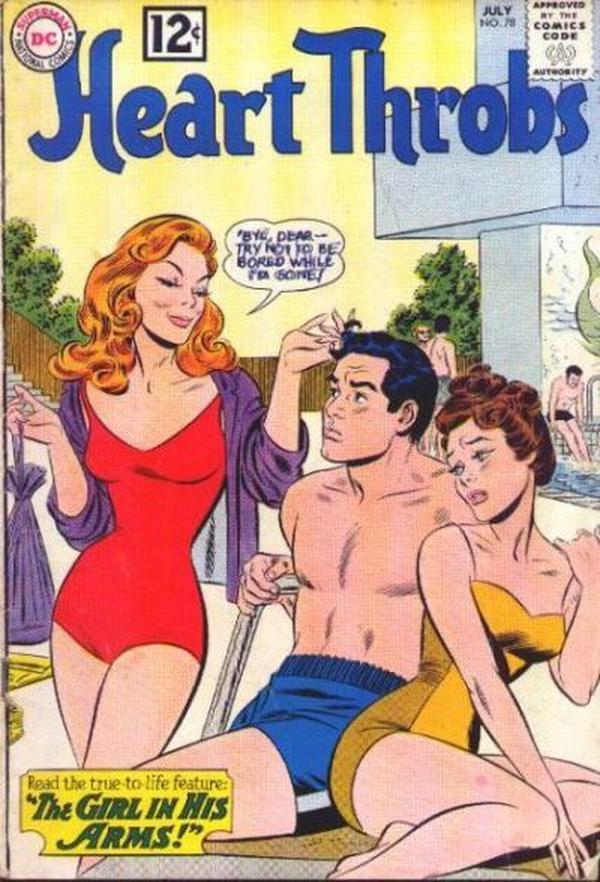 Heart Throbs (1957) #78 cover