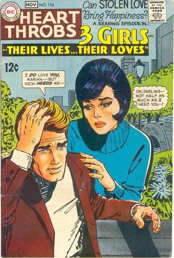 Heart Throbs (1957) #116 cover