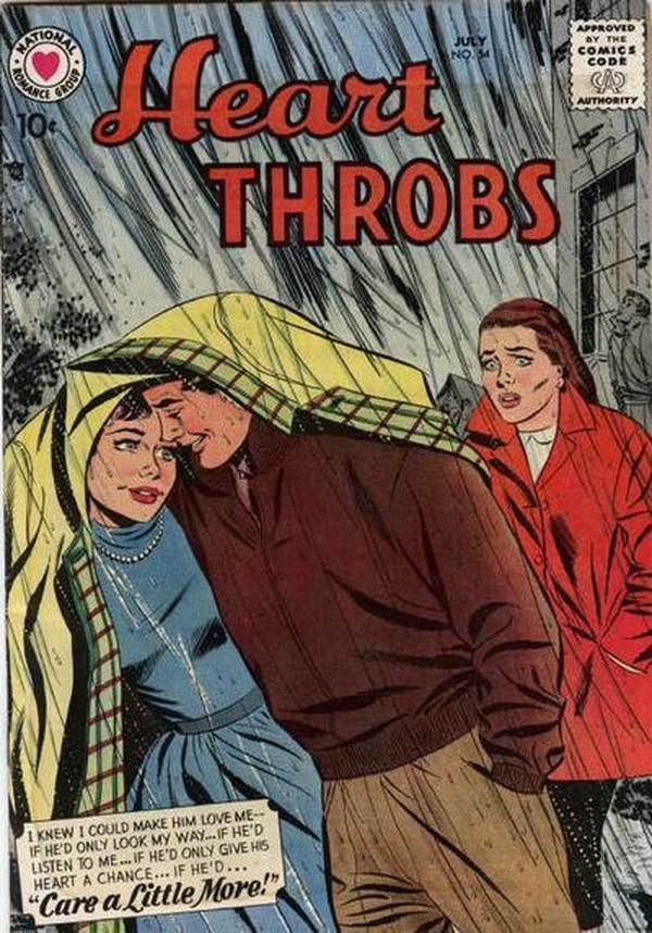 Heart Throbs (1957) #54 cover