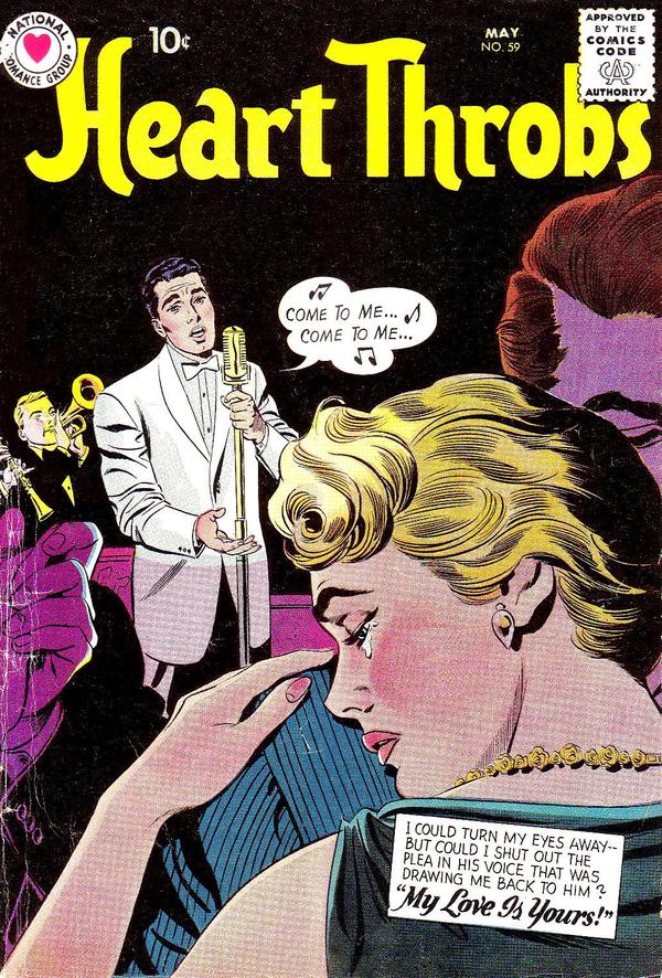 Heart Throbs (1957) #59 cover