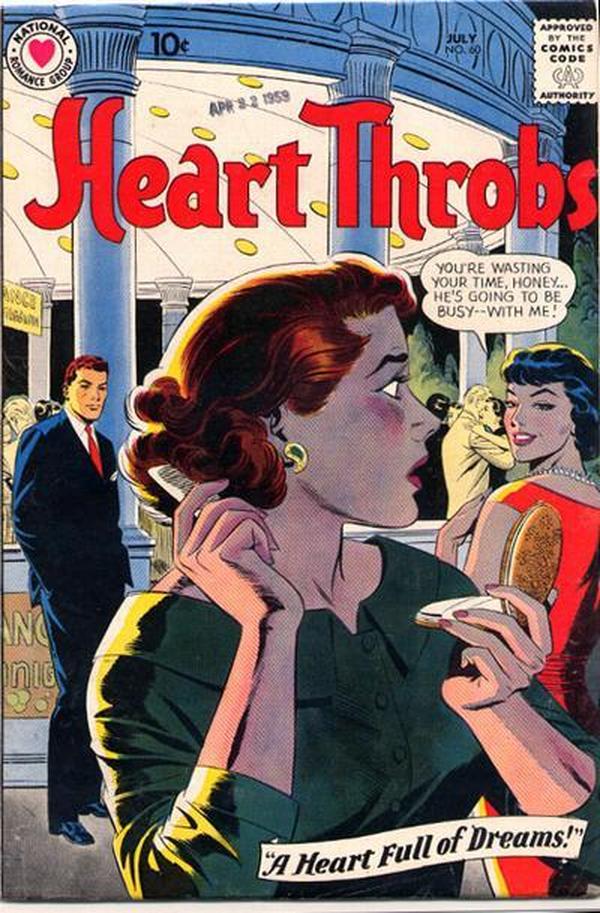 Heart Throbs (1957) #60 cover