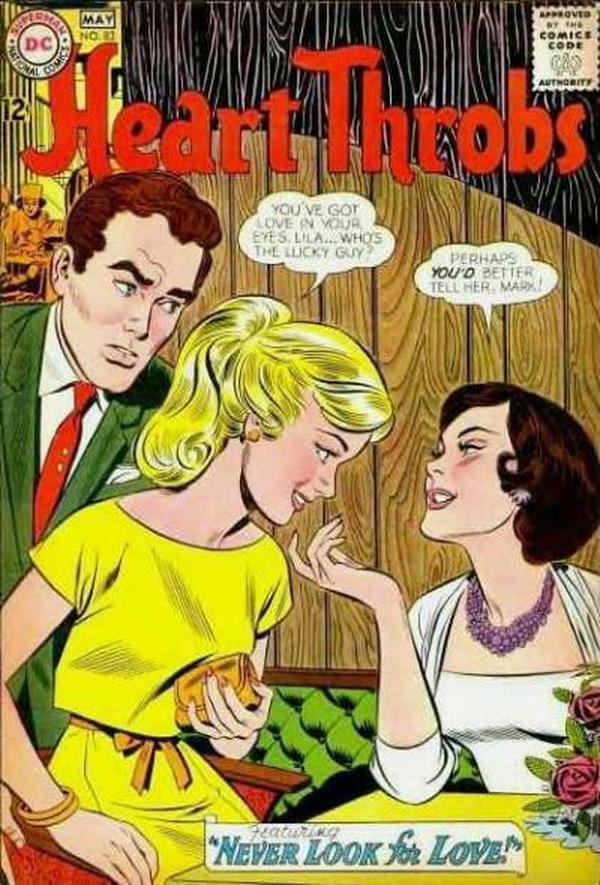 Heart Throbs (1957) #83 cover