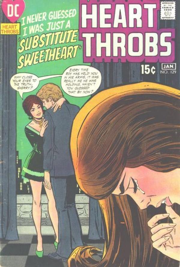 Heart Throbs (1957) #129 cover