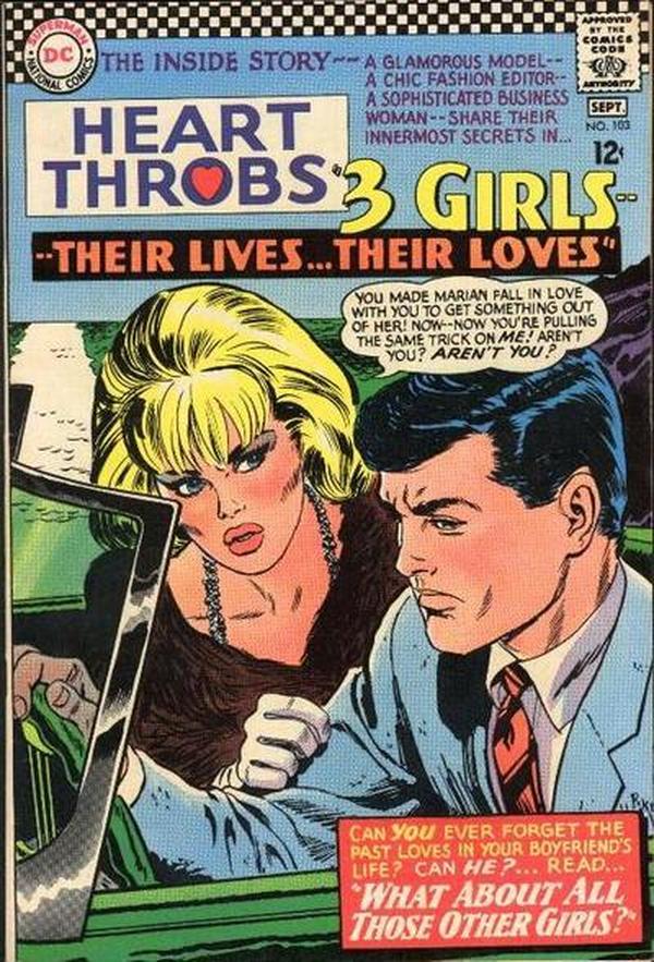 Heart Throbs (1957) #103 cover